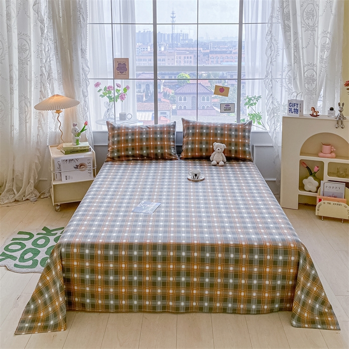 91家纺网 家纺一手货源 找家纺 （总）澜妃 2025新款12868全棉纯棉印花床单