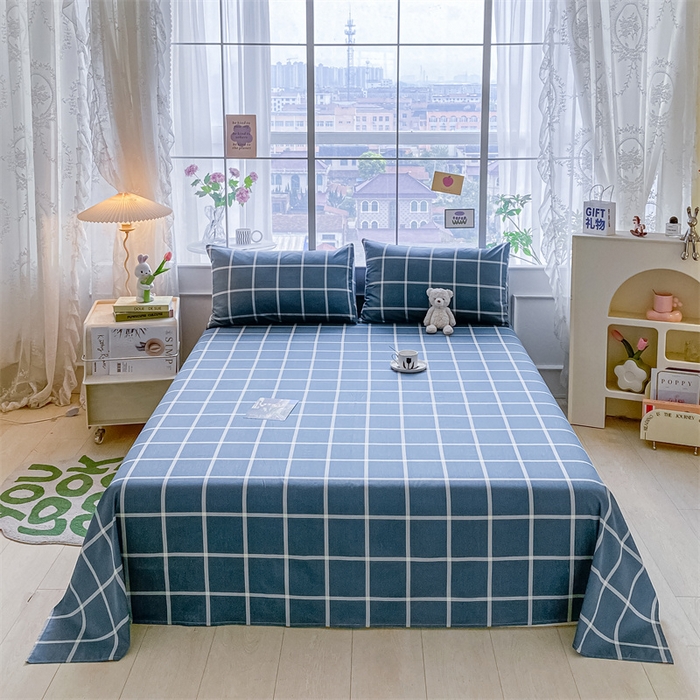 91家纺网 家纺一手货源 找家纺 （总）澜妃 2025新款12868全棉纯棉印花床单