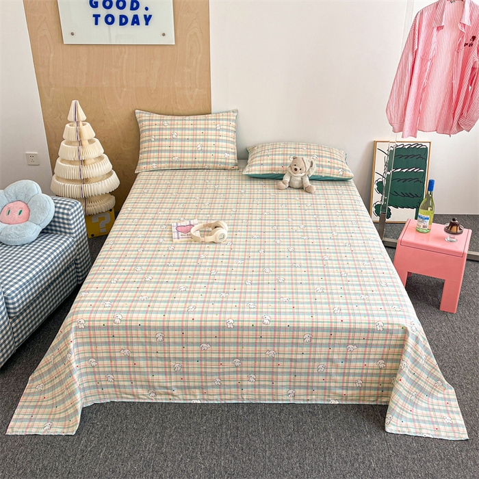 91家纺网 家纺一手货源 找家纺 （总）澜妃 2025新款12868全棉纯棉印花床单