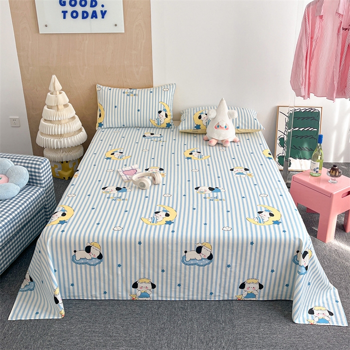 91家纺网 家纺一手货源 找家纺 （总）澜妃 2025新款12868全棉纯棉印花床单