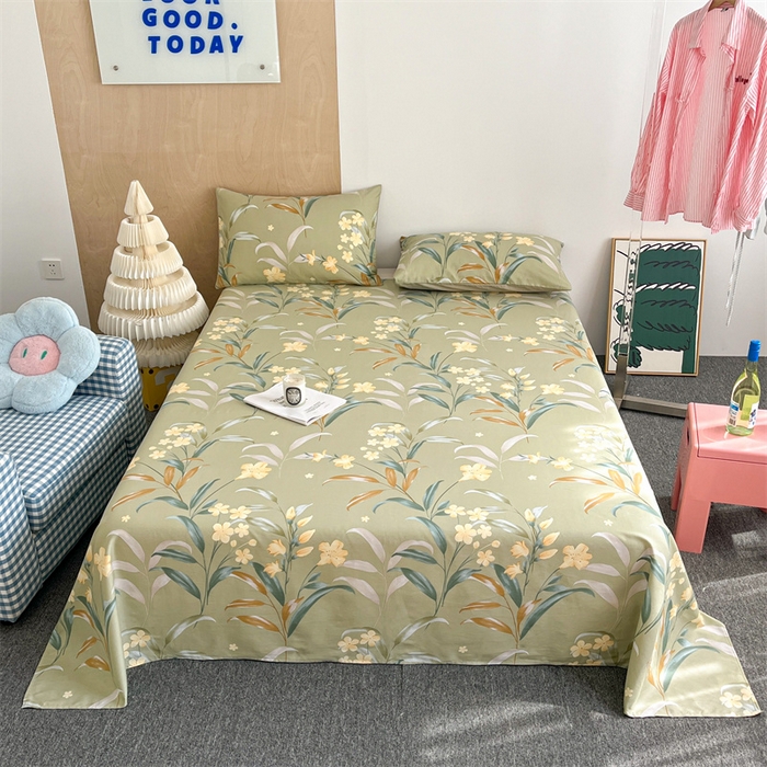 91家纺网 家纺一手货源 找家纺 （总）澜妃 2025新款12868全棉纯棉印花床单