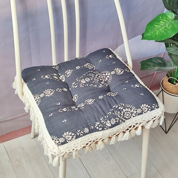 91家纺网 家纺一手货源 找家纺 （总）李帅家居 2025新款流苏坐垫花边吊穗靠垫抱枕定型沙发垫美式飘窗垫