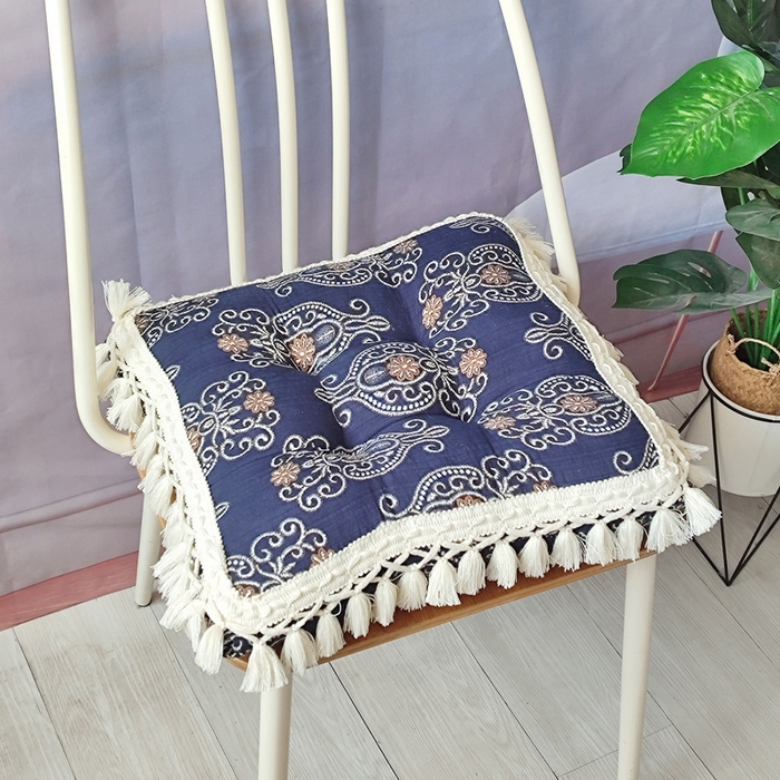 91家纺网 家纺一手货源 找家纺 （总）李帅家居 2025新款流苏坐垫花边吊穗靠垫抱枕定型沙发垫美式飘窗垫