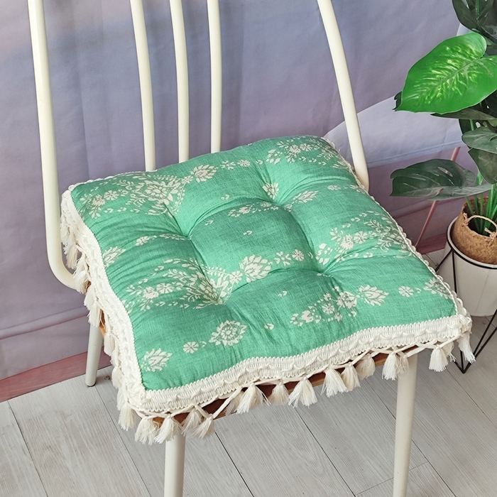 91家纺网 家纺一手货源 找家纺 （总）李帅家居 2025新款流苏坐垫花边吊穗靠垫抱枕定型沙发垫美式飘窗垫