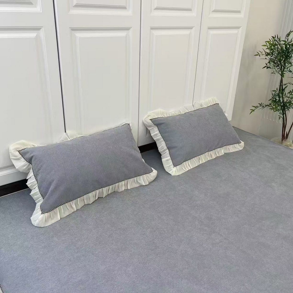 91家纺网 家纺一手货源 找家纺 （总）暖木杨 2025新款（云朵之梦专拍枕套一对）40*70