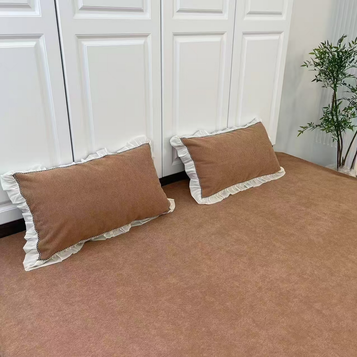 91家纺网 家纺一手货源 找家纺 （总）暖木杨 2025新款（云朵之梦专拍枕套一对）40*70