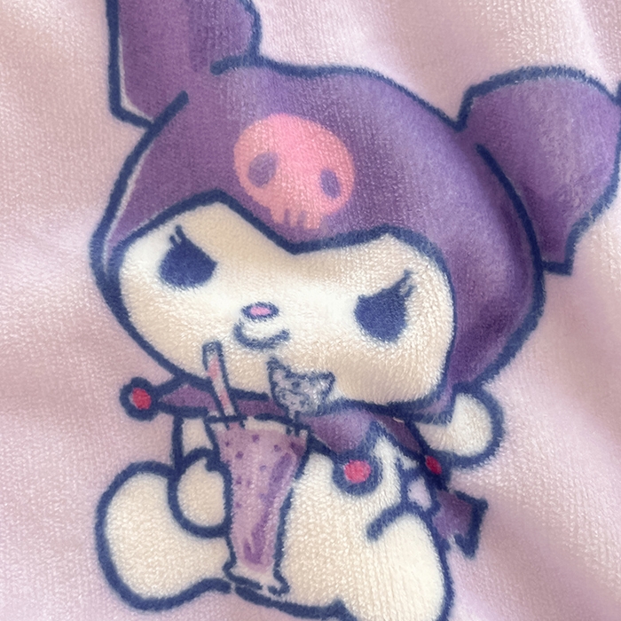 91家纺网 家纺一手货源 找家纺 葡萄家 2025新款A类三丽鸥正版授权少女可爱卡通加厚牛奶绒羊羔绒多功能四季毛毯毯子 绒毛毯-MT三丽鸥天天库洛米