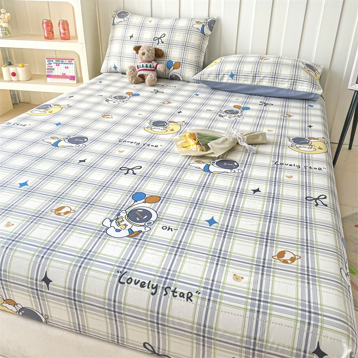 91家纺网 家纺一手货源 找家纺 （总）澜妃 2025新款12868全棉纯棉印花单床笠