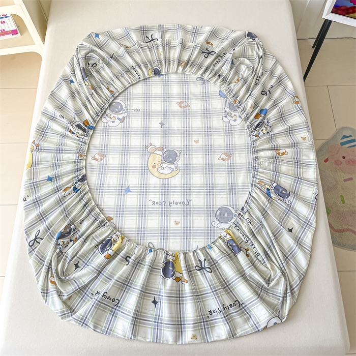 91家纺网 家纺一手货源 找家纺 （总）澜妃 2025新款12868全棉纯棉印花单床笠