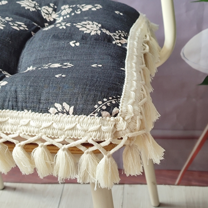 91家纺网 家纺一手货源 找家纺 （总）李帅家居 2025新款流苏坐垫花边吊穗靠垫抱枕定型沙发垫美式飘窗垫