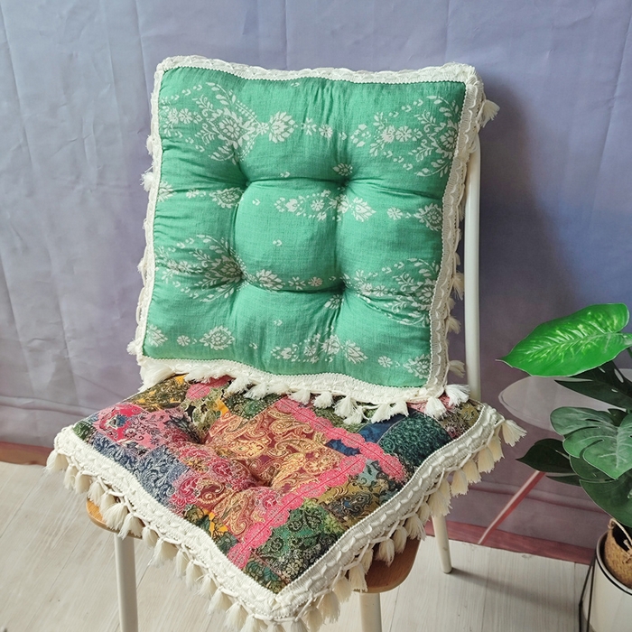 91家纺网 家纺一手货源 找家纺 （总）李帅家居 2025新款流苏坐垫花边吊穗靠垫抱枕定型沙发垫美式飘窗垫