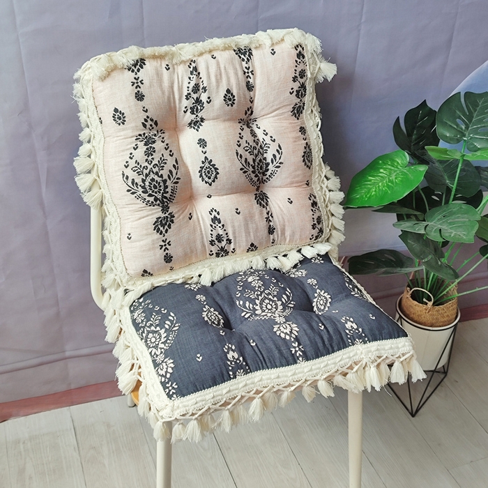 91家纺网 家纺一手货源 找家纺 （总）李帅家居 2025新款流苏坐垫花边吊穗靠垫抱枕定型沙发垫美式飘窗垫