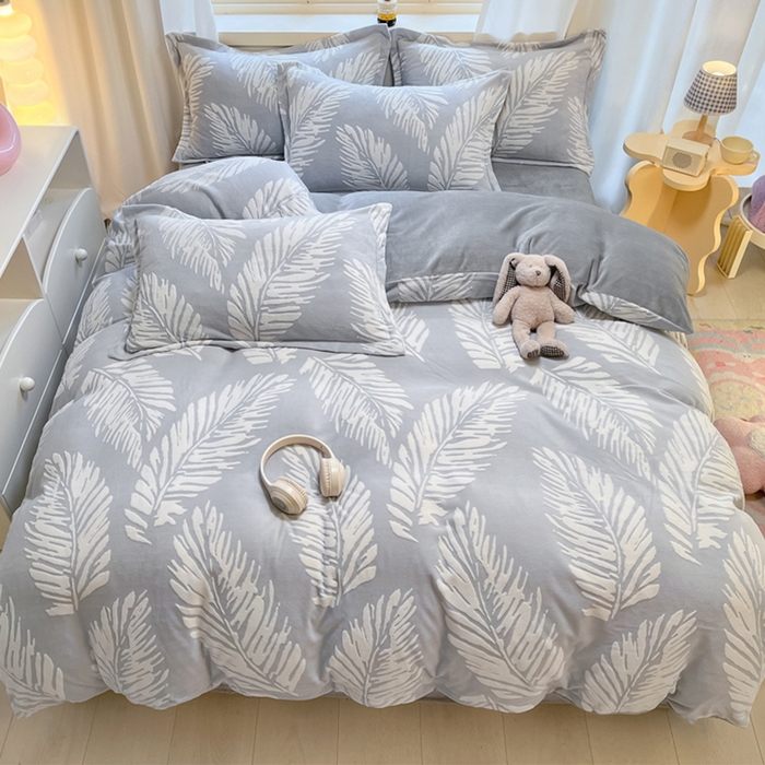 91家纺网 家纺一手货源 找家纺 （总）名兮家居 2025新款立体加厚雕花绒单被套