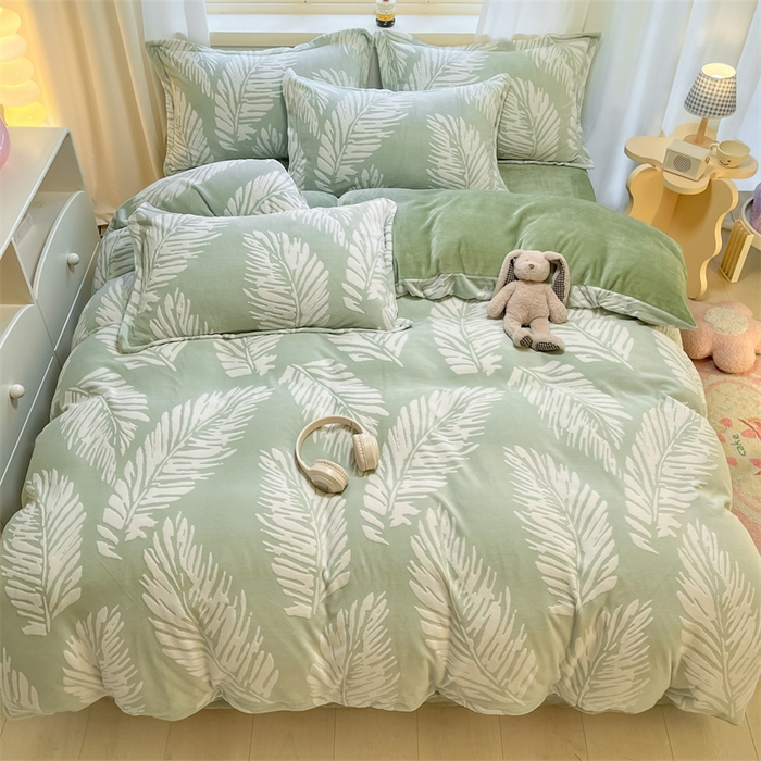 91家纺网 家纺一手货源 找家纺 （总）名兮家居 2025新款立体加厚雕花绒单被套