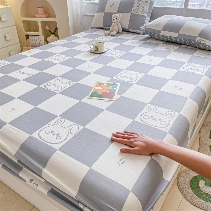 91家纺网 家纺一手货源 找家纺 （总）澜妃 2025新款12868全棉纯棉印花单床笠