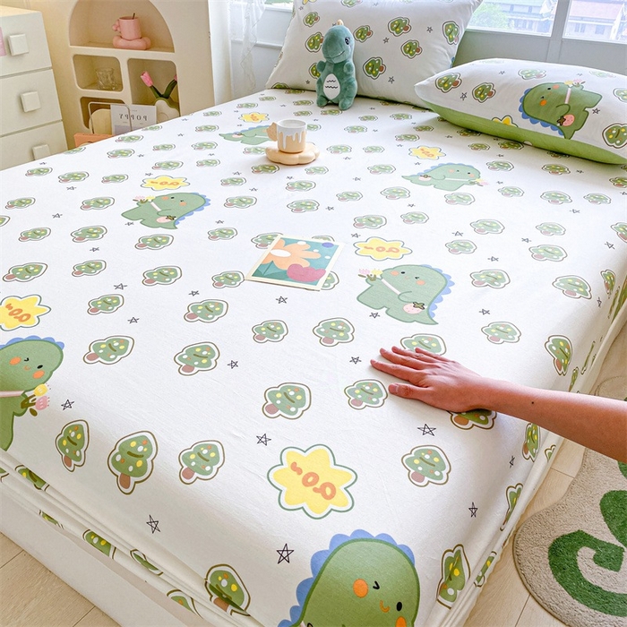 91家纺网 家纺一手货源 找家纺 （总）澜妃 2025新款12868全棉纯棉印花单床笠