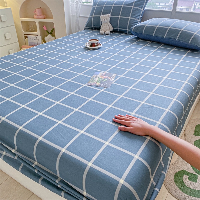 91家纺网 家纺一手货源 找家纺 （总）澜妃 2025新款12868全棉纯棉印花单床笠