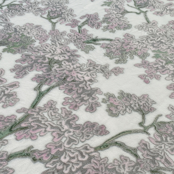 91家纺网 家纺一手货源 找家纺 库里梦家纺 2025网红直播热款美拉德加厚3D雕花牛奶绒床笠 小亭幽梦