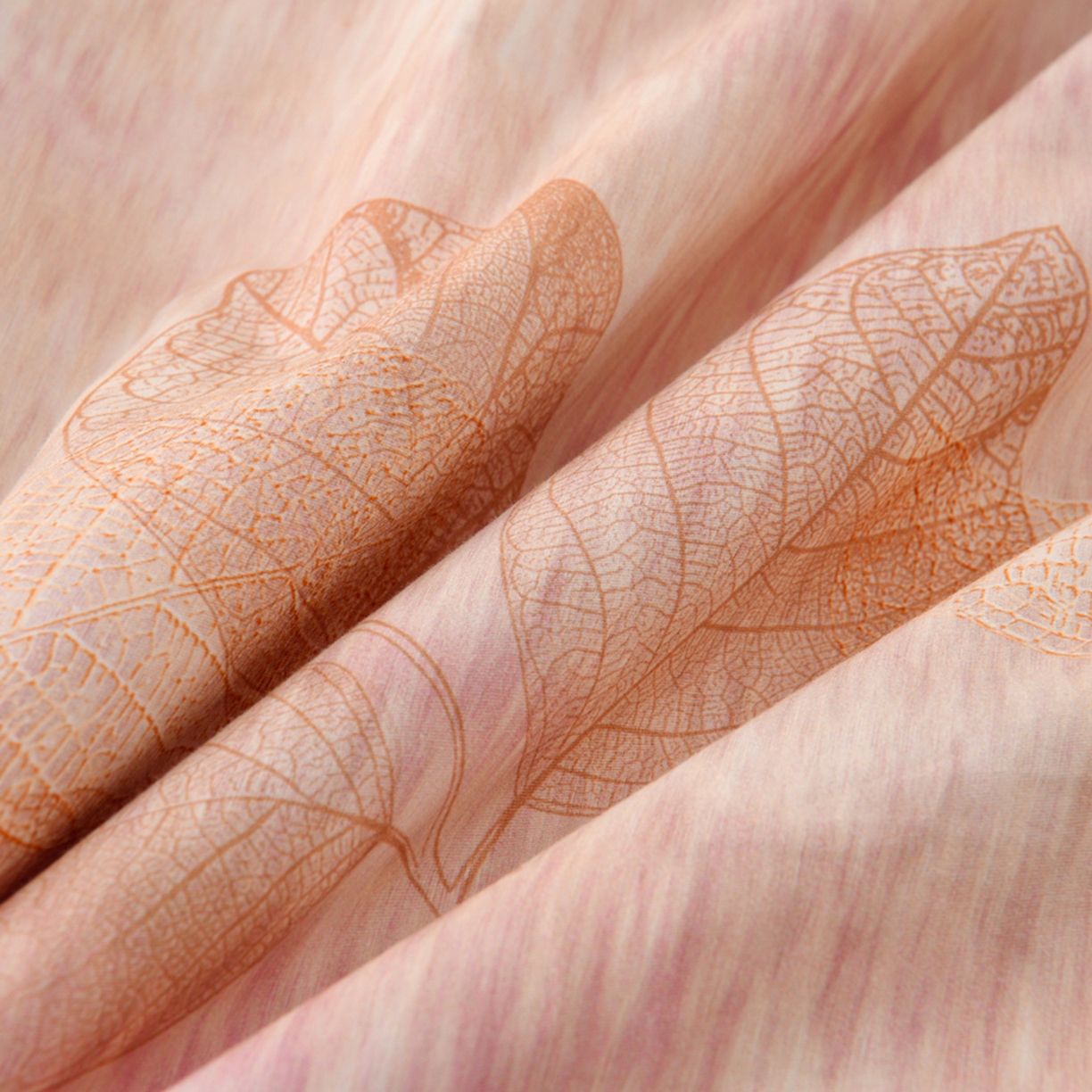 91家纺网 家纺一手货源 找家纺 润淳家居 2025新款全棉生态磨毛数码印花四件套 岚夕 咖