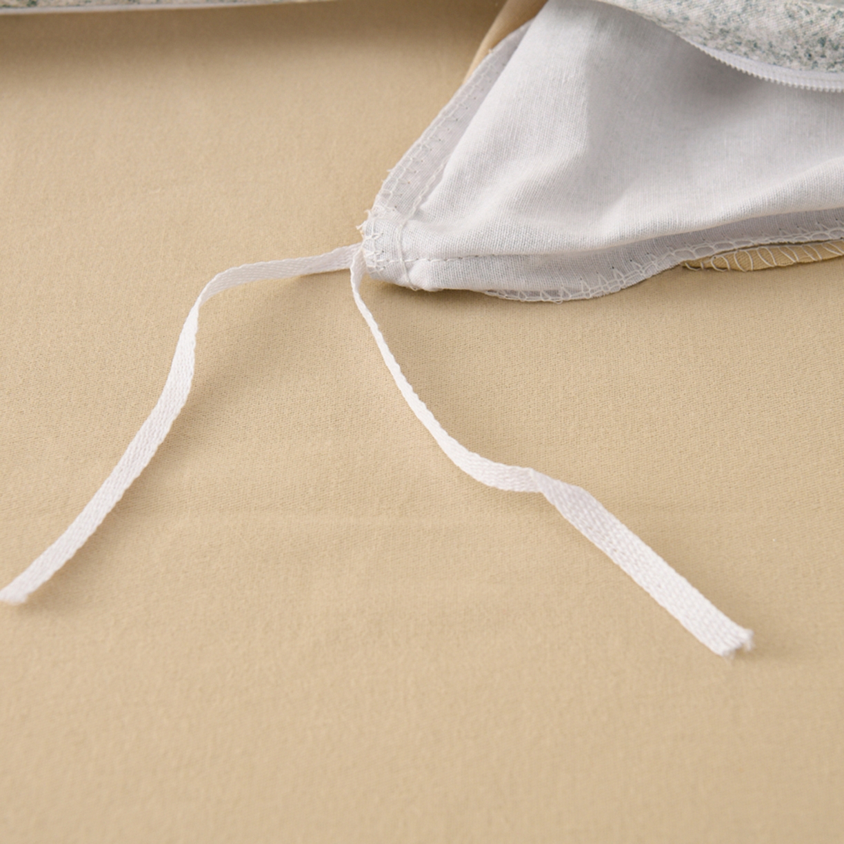 91家纺网 家纺一手货源 找家纺 润淳家居 2025新款全棉生态磨毛数码印花四件套 暮黎 绿