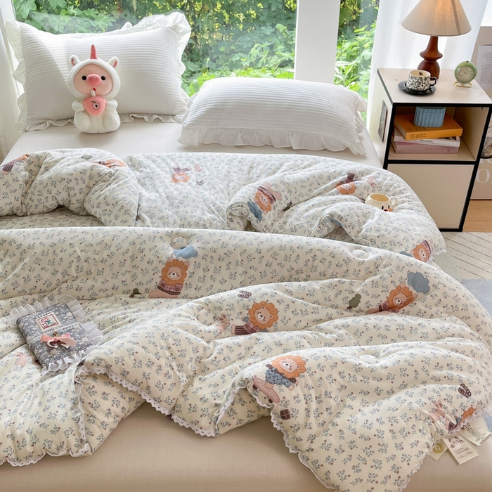 91家纺网 家纺一手货源 找家纺 (总)大彩家居针织棉夏被子被芯春秋被冬被空调被夏凉被儿童被