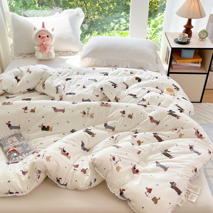 91家纺网 家纺一手货源 找家纺 (总)大彩家居针织棉夏被子被芯春秋被冬被空调被夏凉被儿童被