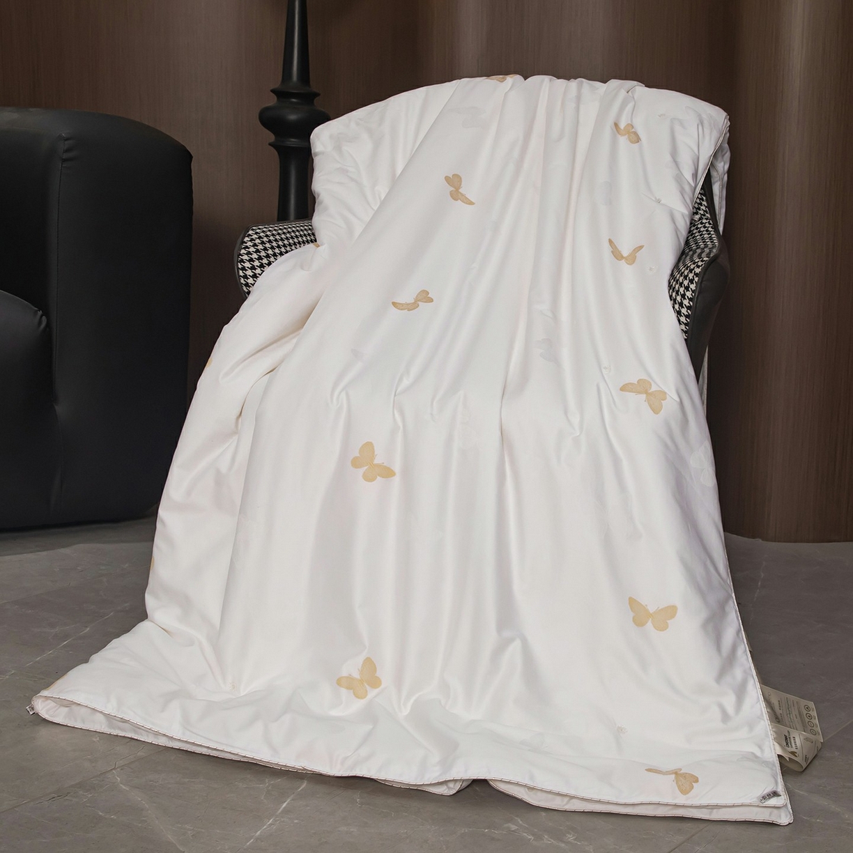 91家纺网 家纺一手货源 找家纺 （总）蚕云阁蚕丝家居100%桑蚕丝被一级桑蚕丝（长丝） -比翼双飞2025新款舒适保暖被子被芯蚕丝被