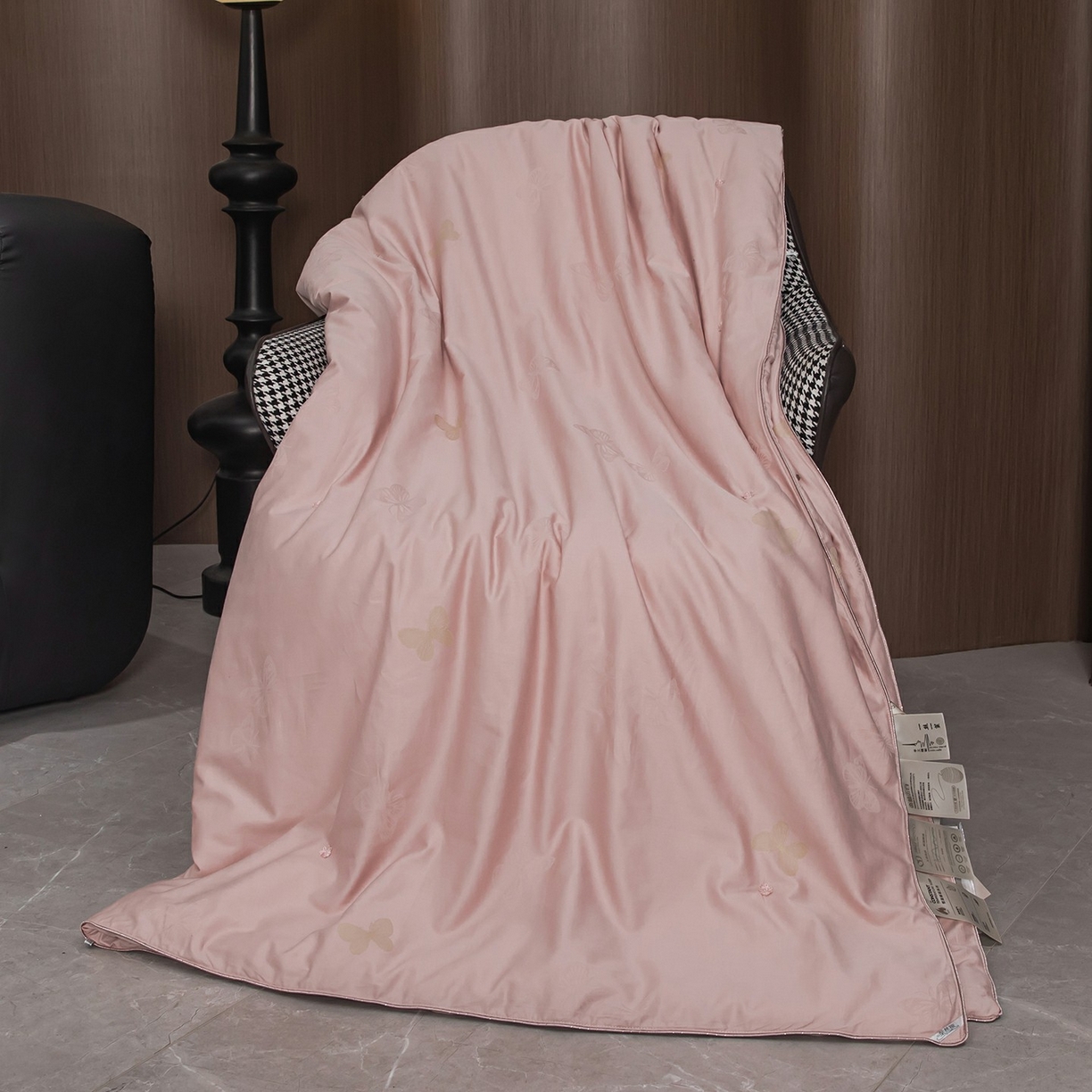 91家纺网 家纺一手货源 找家纺 （总）蚕云阁蚕丝家居100%桑蚕丝被一级桑蚕丝（长丝） -比翼双飞2025新款舒适保暖被子被芯蚕丝被