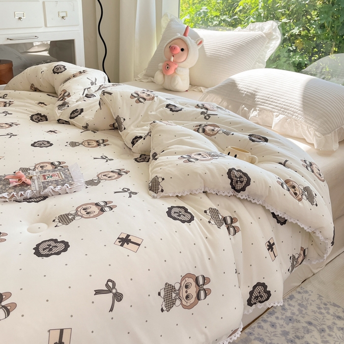 91家纺网 家纺一手货源 找家纺 大彩家居针织棉夏被子被芯春秋被冬被空调被夏凉被儿童被 千鸟布布