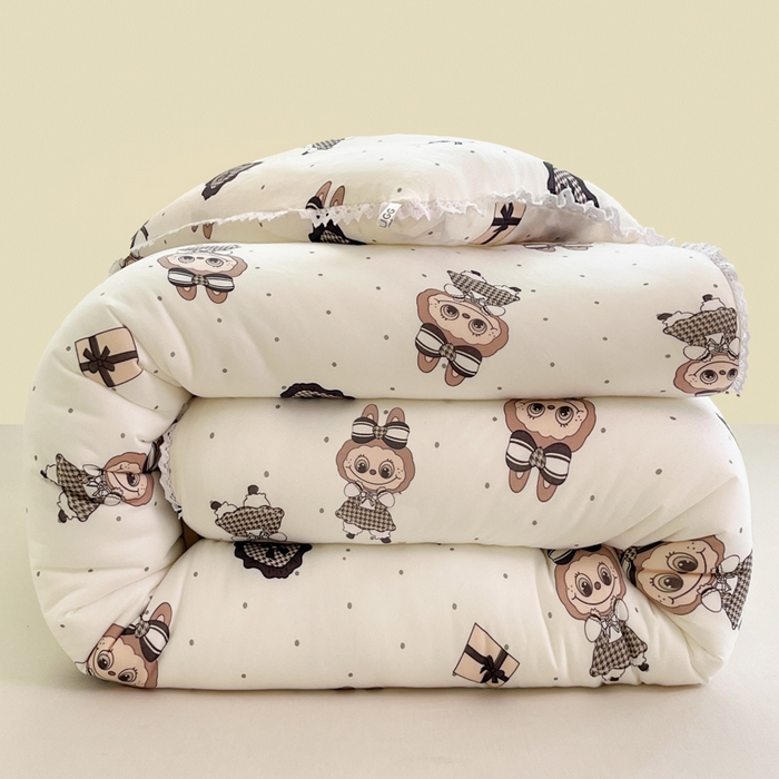 91家纺网 家纺一手货源 找家纺 大彩家居针织棉夏被子被芯春秋被冬被空调被夏凉被儿童被 千鸟布布