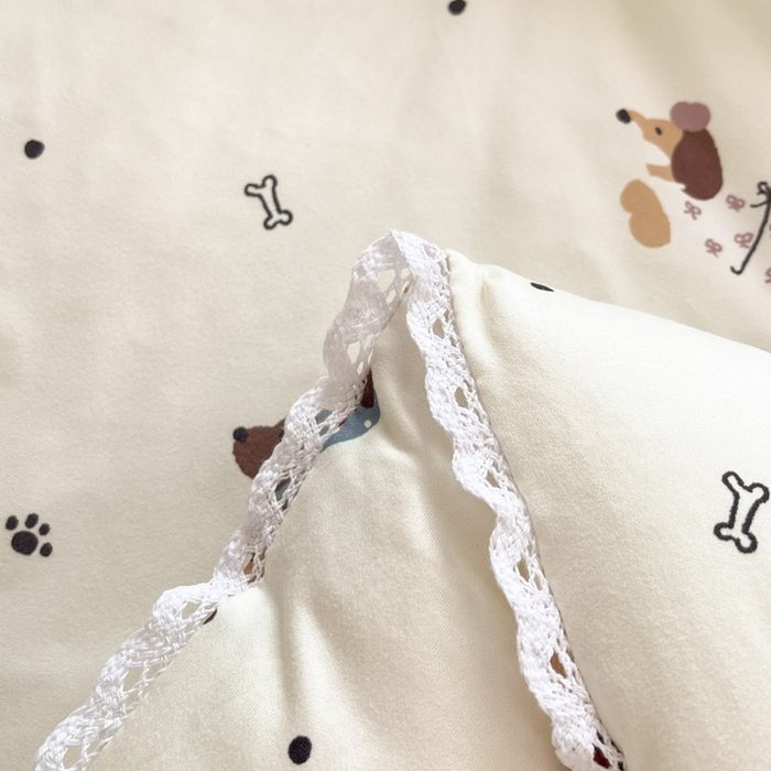 91家纺网 家纺一手货源 找家纺 大彩家居针织棉夏被子被芯春秋被冬被空调被夏凉被儿童被 气球小狗