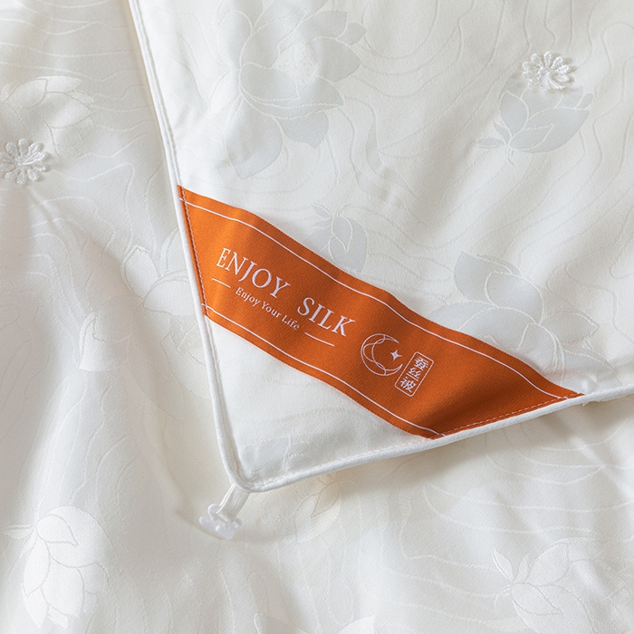 91家纺网 家纺一手货源 找家纺 （总）茧月家纺 2025新款纯棉小提花蚕丝被