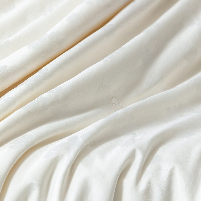 91家纺网 家纺一手货源 找家纺 （总）茧月家纺 2025新款纯棉小提花蚕丝被