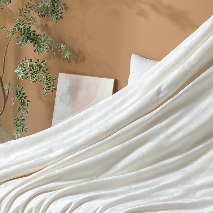 91家纺网 家纺一手货源 找家纺 （总）茧月家纺 2025新款纯棉小提花蚕丝被