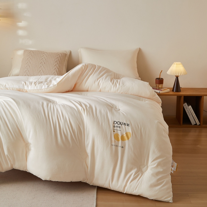 91家纺网 家纺一手货源 找家纺 （总）大彩家居 2025新款A类有氧大豆被被子被芯