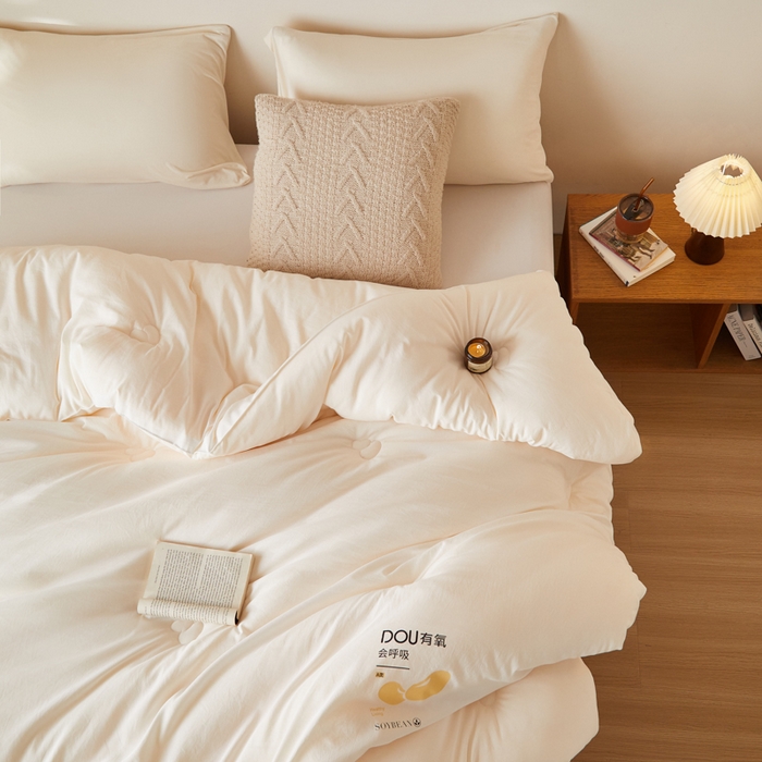 91家纺网 家纺一手货源 找家纺 （总）大彩家居 2025新款A类有氧大豆被被子被芯