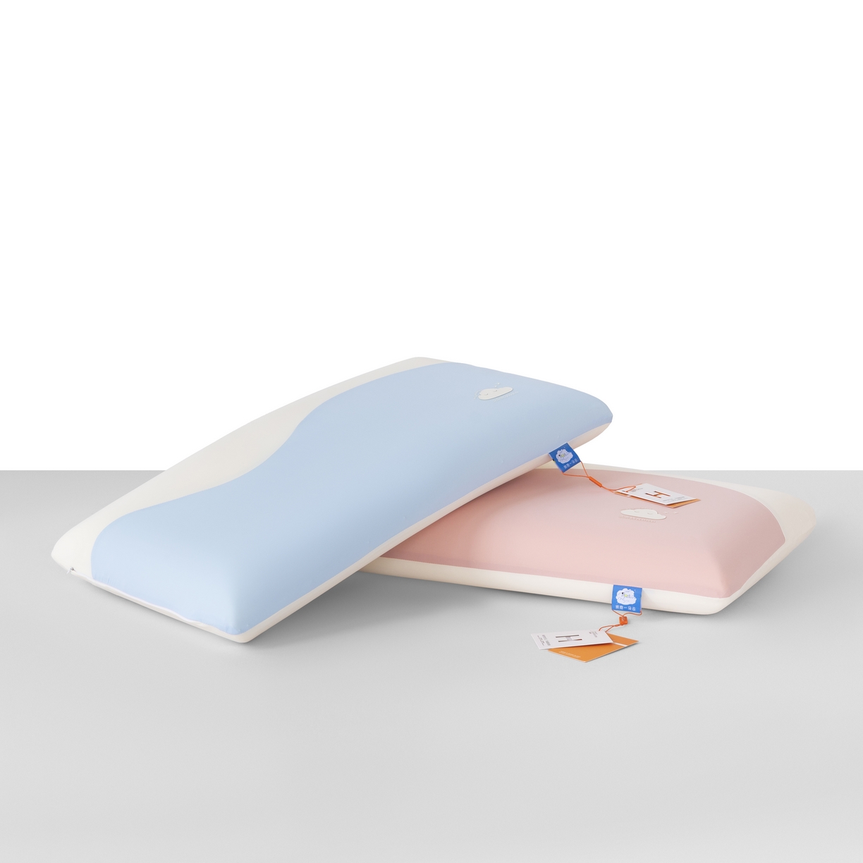 91家纺网 家纺一手货源 找家纺 （总）露函(原乐尔馨 )2025春夏新款云漫亲子深睡记忆枕单枕头枕芯