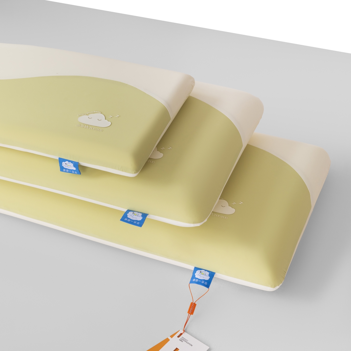 91家纺网 家纺一手货源 找家纺 （总）露函(原乐尔馨 )2025春夏新款云漫亲子深睡记忆枕单枕头枕芯