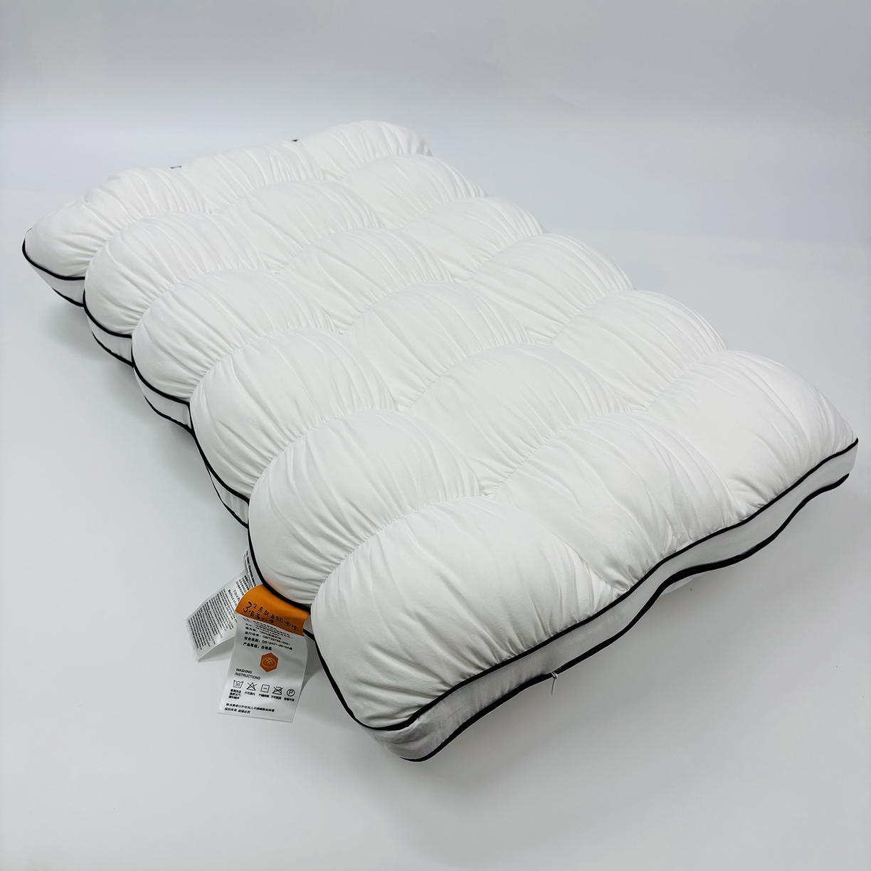 露函家居 2025新款法式云朵面包枕枕头枕芯 白色