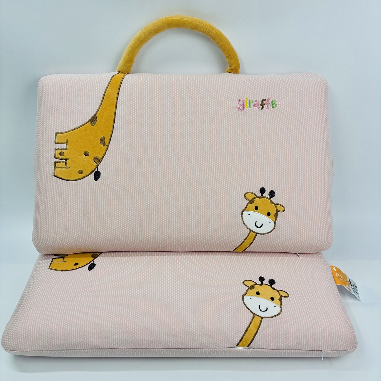 91家纺网 家纺一手货源 找家纺 （总）露函家居 2025新款儿童款长颈鹿面包枕枕头枕芯