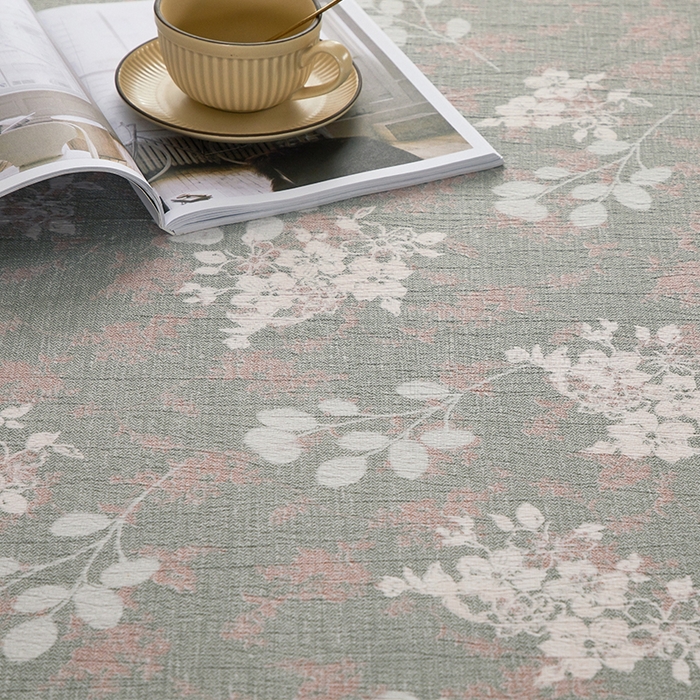 91家纺网 家纺一手货源 找家纺 卢赛尔 2025新款高克重皱皱复古原麻单床笠床笠三件套 清菡绿