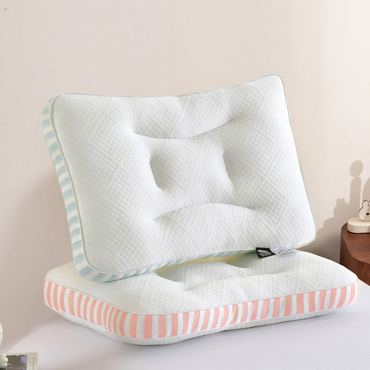 91家纺网 家纺一手货源 找家纺 佳梦达 2020新款仿乳胶枕