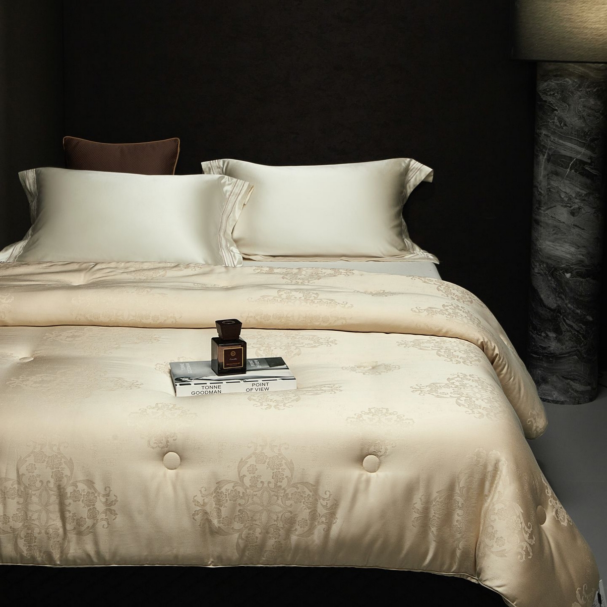 91家纺网 家纺一手货源 找家纺 南通朵美纺织品有限公司 2025新款蚕丝蛋白贵妃被被子被芯 贵妃被-咖金