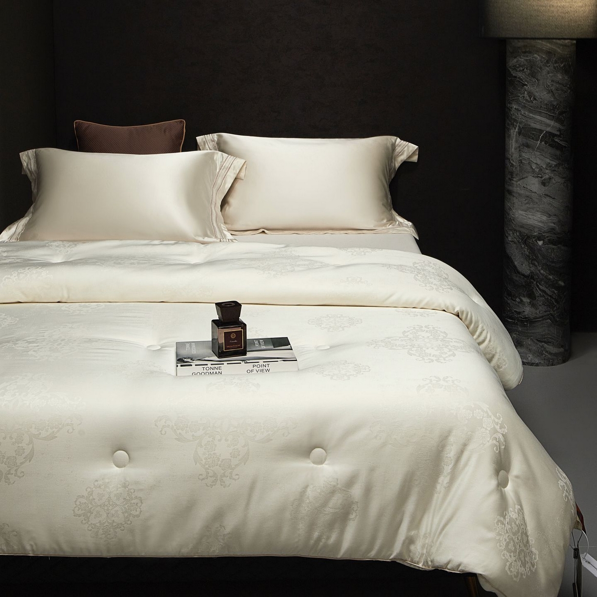 91家纺网 家纺一手货源 找家纺 南通朵美纺织品有限公司 2025新款蚕丝蛋白贵妃被被子被芯 贵妃被-白金