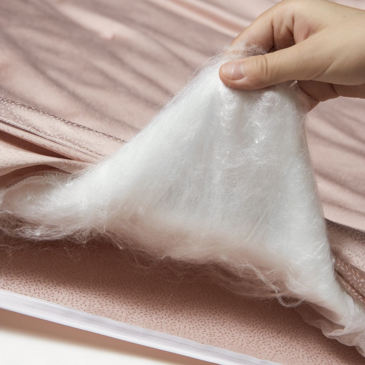 91家纺网 家纺一手货源 找家纺 南通朵美纺织品有限公司 2025新款高端手工订制桑蚕丝被-皓月星空系列 皓月星空（糖粉色）