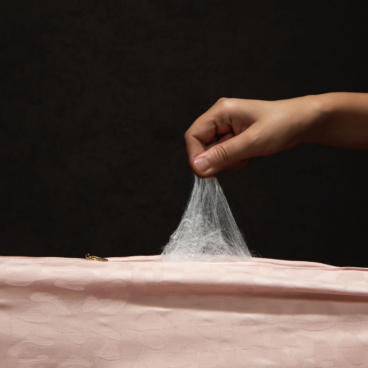 91家纺网 家纺一手货源 找家纺 南通朵美纺织品有限公司 2025新款高端手工订制桑蚕丝被-约定系列 约定（玉色）