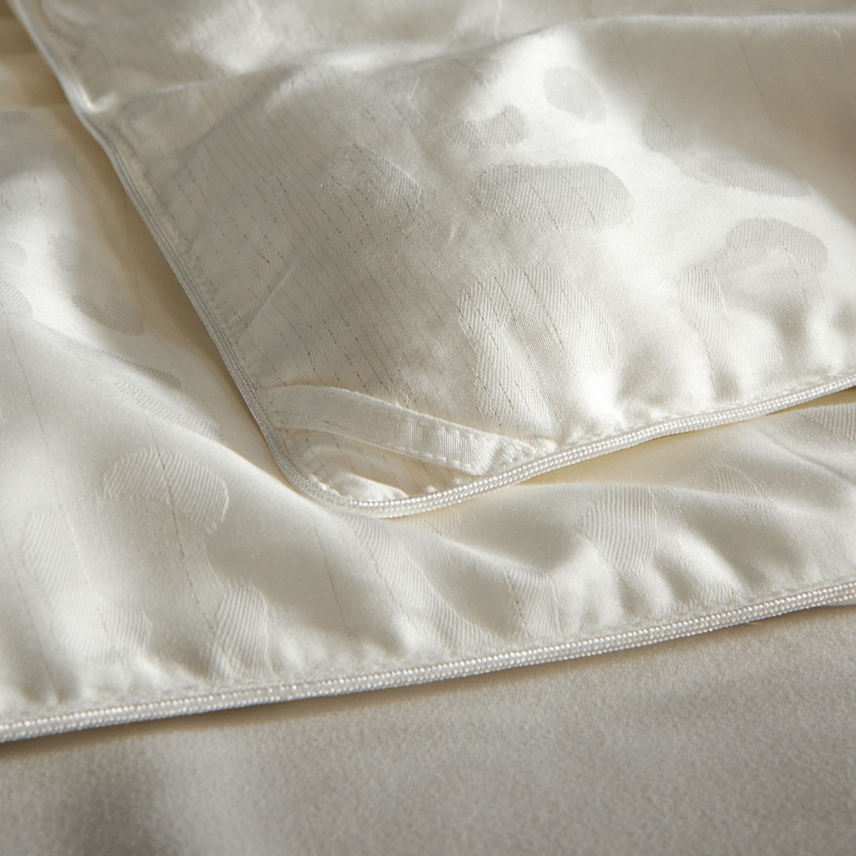 91家纺网 家纺一手货源 找家纺 南通朵美纺织品有限公司 2025新款高端手工订制桑蚕丝被-约定系列 约定（白色）