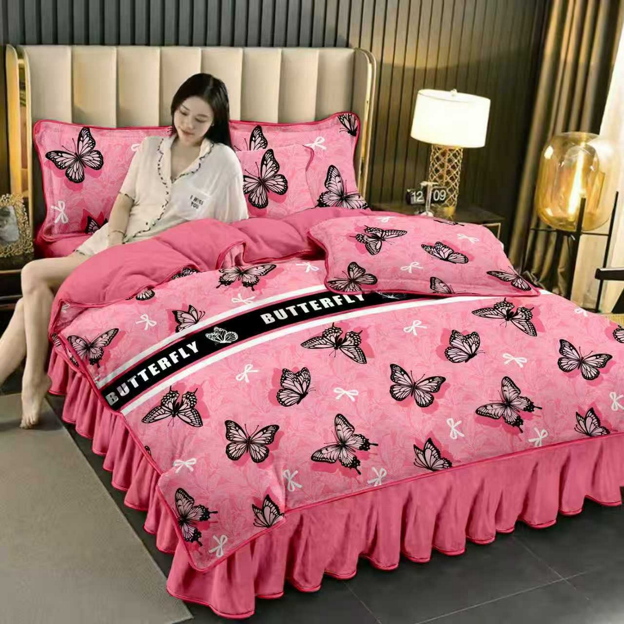 91家纺网 家纺一手货源 找家纺 （总）雨洋2025新款加厚保暖牛奶绒金貂婴儿绒单被套