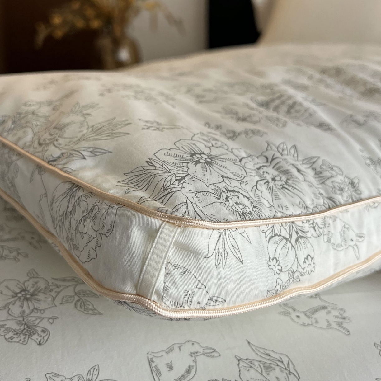 91家纺网 家纺一手货源 找家纺 （总）南通朵美纺织品有限公司 2025新款立体杜邦纤维暖绒被印花