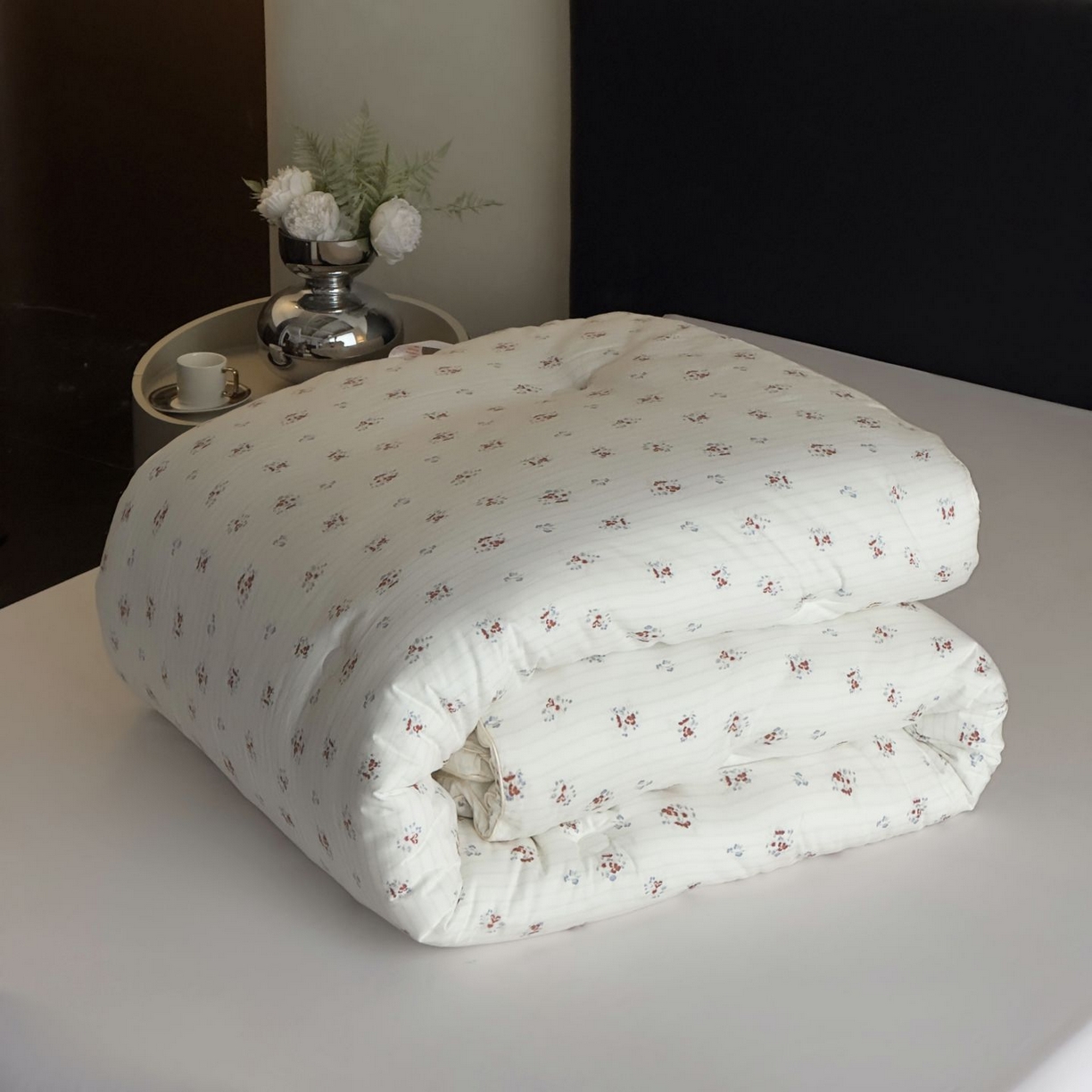 南通朵美纺织品有限公司 2025新款立体杜邦纤维暖绒被印花 美恋